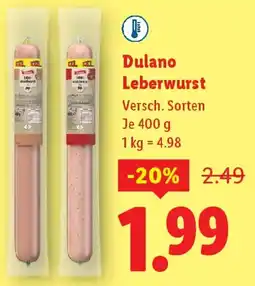 Lidl Leberwurst Angebot