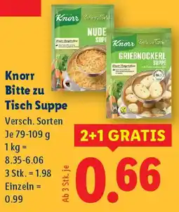 Lidl Bitte zu Tisch Suppe Angebot