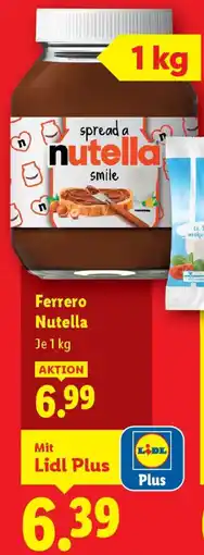 Lidl Nutella Angebot
