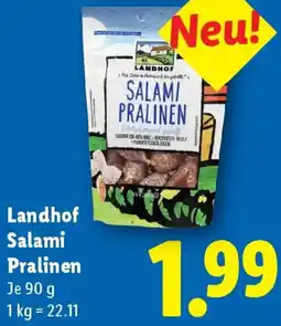 Lidl Salami Pralinen Angebot