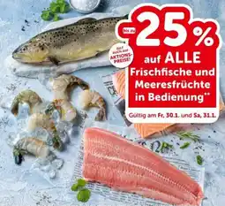 Interspar auf ALLE Frischfische und Meeresfrüchte in Bedienung Angebot