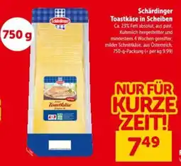 Interspar Toastkäse in Scheiben Angebot