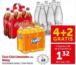 Interspar Limonaden oder Kinley Angebot