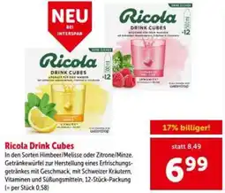 Interspar Drink Cubes Angebot