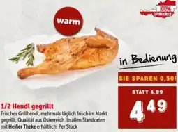 Interspar 1/2 Hendl gegrillt Angebot