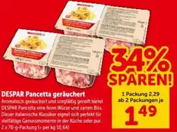 Interspar DESPAR Pancetta geräuchert Angebot