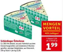 Interspar Schärdinger Österkron Angebot