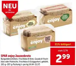 Interspar SPAR enjoy Jausenbrote Angebot