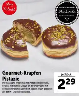 Interspar Gourmet-Krapfen Pistazie Angebot