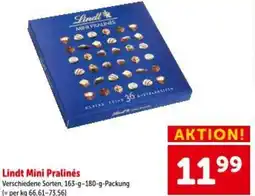 Interspar Lindt Mini Pralinés Angebot
