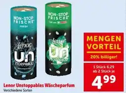 Interspar Lenor Unstoppables Wäscheparfum Angebot