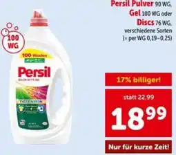 Interspar Persil Pulver, Gel oder Discs Angebot