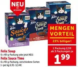 Interspar Felix Soup oder Felix Sauce Time Angebot