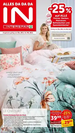 Interspar Premium-Bettwäsche Satin oder Kissen Angebot