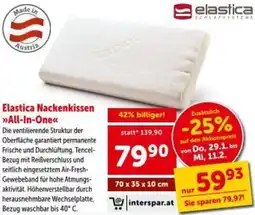 Interspar Elastica Nackenkissen >> All-In-One Angebot