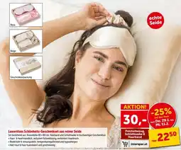 Interspar Luxuriöses Schönheits-Geschenkset aus reiner Seide Angebot
