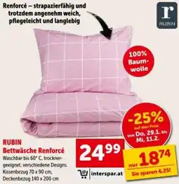 Interspar RUBIN Bettwäsche Renforcé Angebot
