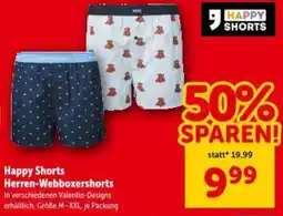 Interspar Happy Shorts Herren-Webboxershorts Angebot