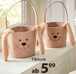 NKD Filzkorb Angebot