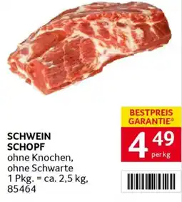 Transgourmet Schwein schopf Angebot