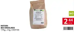 Transgourmet Natura bio dinkelreis Angebot