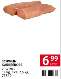 Transgourmet Schwein karreerose Angebot