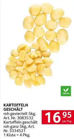 Transgourmet Kartoffeln geschält Angebot