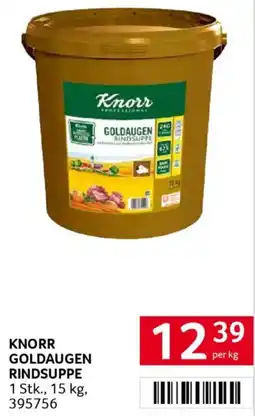Transgourmet Knorr goldaugen rindsuppe Angebot
