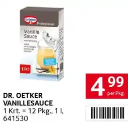 Transgourmet Dr. oetker vanillesauce Angebot