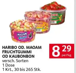 Transgourmet Haribo od. maoam fruchtgummi od kaubonbon Angebot