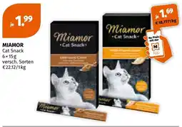 Müller Miamor cat snack Angebot