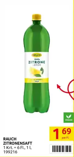 Transgourmet Rauch zitronensaft Angebot