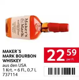 Transgourmet Maker's mark bourbon whiskey Angebot