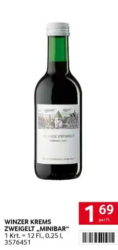 Transgourmet Winzer krems zweigelt,,minibar" Angebot