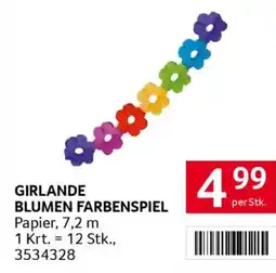 Transgourmet Girlande blumen farbenspiel Angebot