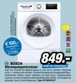 Red Zac Bosch wärmepumpentrockner Angebot