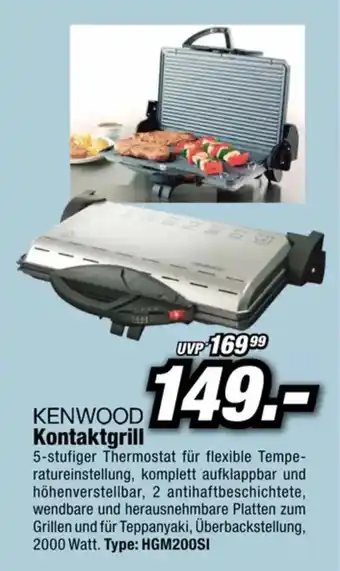 Red Zac Kenwood kontaktgrill Angebot