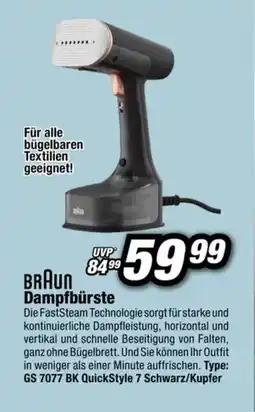 Red Zac Braun dampfbürste Angebot