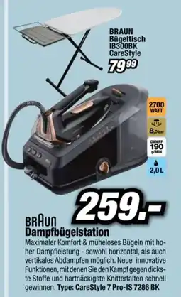 Red Zac Braun dampfbügelstation Angebot