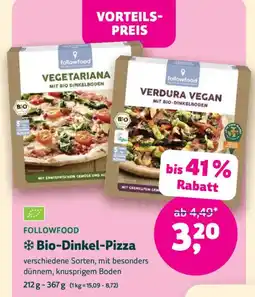 Denn's Biomarkt Bio-Dinkel-Pizza Angebot