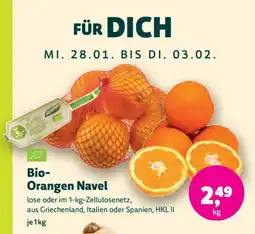 Denn's Biomarkt Bio- Orangen Navel Angebot