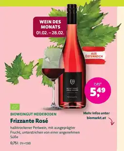 Denn's Biomarkt Frizzante Rosé Angebot