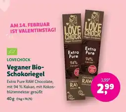 Denn's Biomarkt Veganer Bio- Schokoriegel Angebot