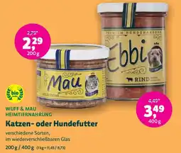 Denn's Biomarkt Katzen- oder Hundefutter Angebot