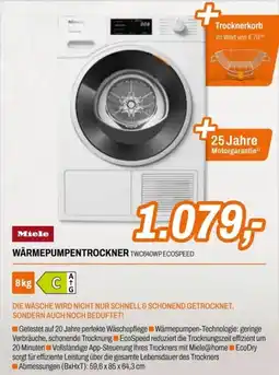 Expert Wärmepumpentrockner twc640wp ecospeed Angebot