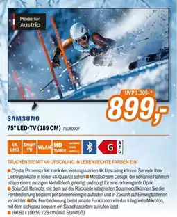 Expert Samsung 75" led-tv Angebot