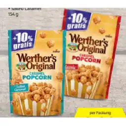 Hofer Werther's Caramel Popcorn Classic oder Salted Caramel HOFER Angebot