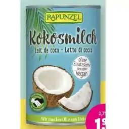 Denn's Biomarkt Bio-Kokosmilch Denns BioMarkt Angebot