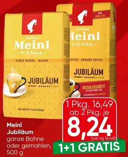 Spar Meinl Jubiläum Angebot