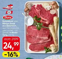 Spar Rumpsteak oder Ribeye-Steak aus Osterreich Angebot